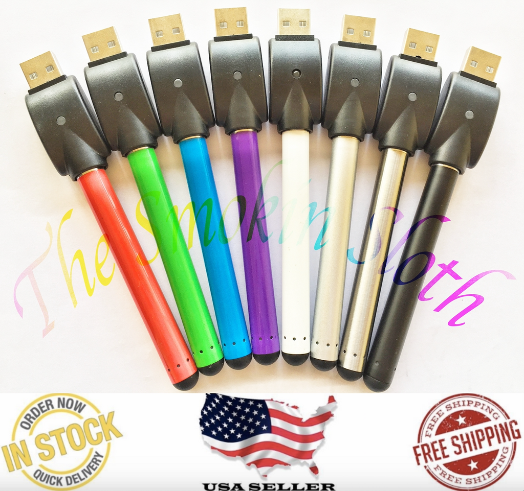 USA Bud Touch Vaporizer-Pen Battery w/Stylus & USB Charger 510 Thread