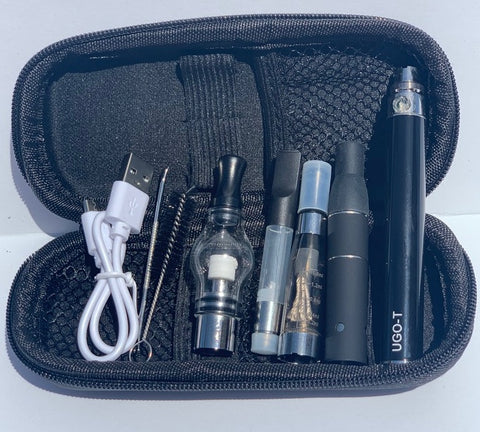 EGO 4 in 1 Vape Starter kit for | Dry Herb | Wax | Concentrate | Thick Oil | e-Liquid